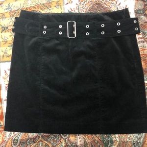 Size 4 Ralph by Ralph Lauren Black Corduroy Skirt